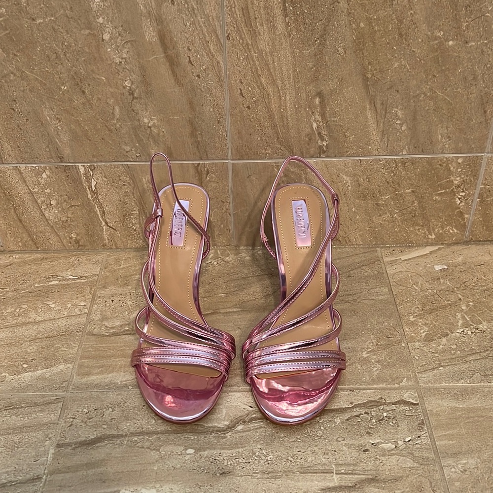 Never worn pink shoes